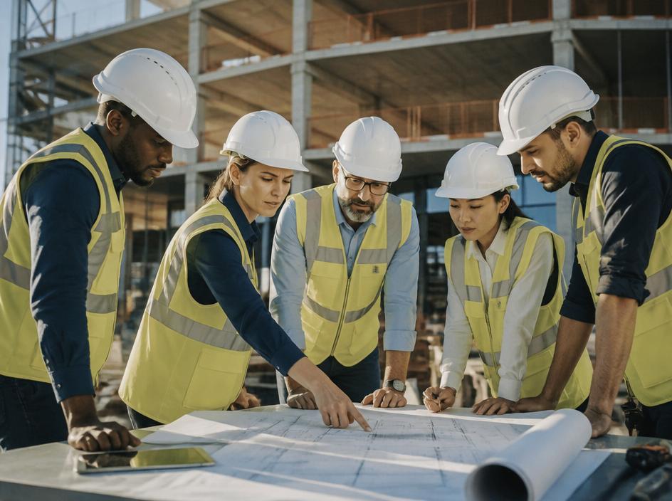 Sethunyana Enterprise team on site in safety gear